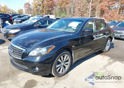 2013 Infiniti M37X z USA, uszkodzony, nr VIN JN1BY1AR5DM603239